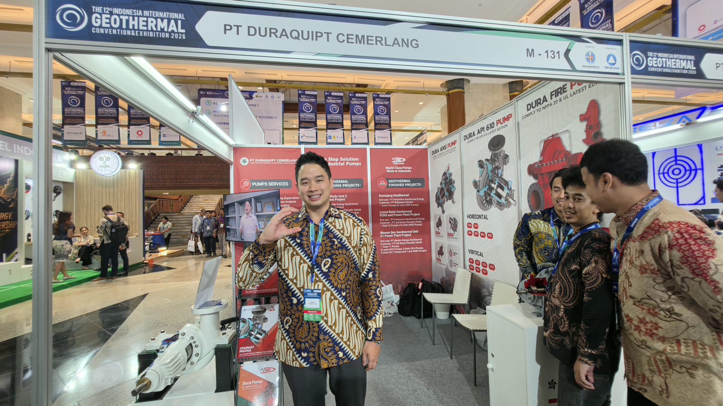 Steven Sutanto Ungkap Strategi Duraquipt Cemerlang Perkuat Manufaktur Pompa Nasional di IIGCE 2026